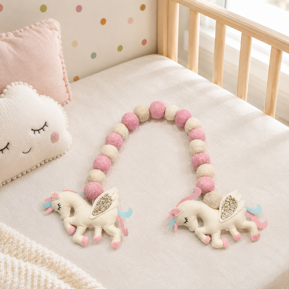 Curtain Tie - Enchanted Unicorn