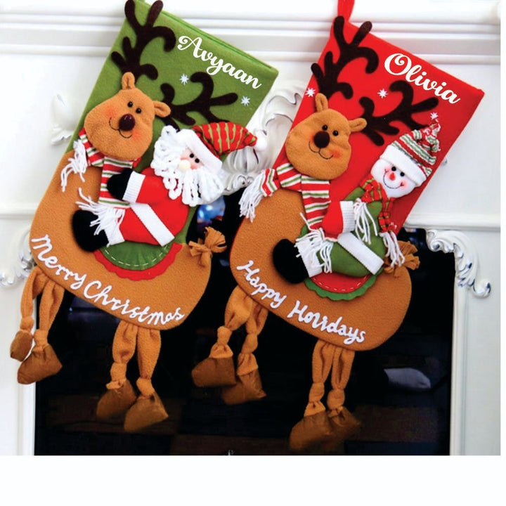 Dangling Legs Luxury Stockings- Set of 2