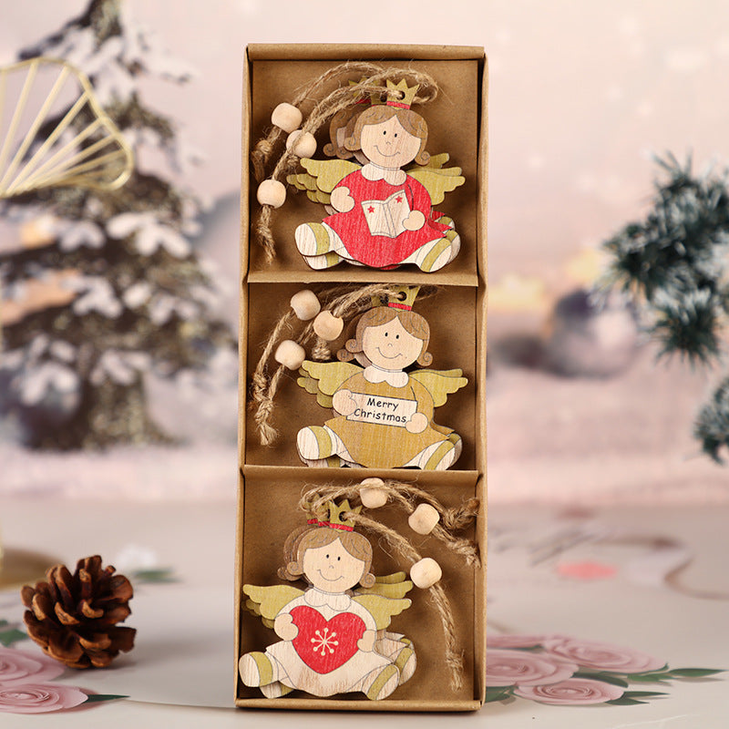 Babble Wrap The Angelic Trio Ornaments (Set of 3 & 6)