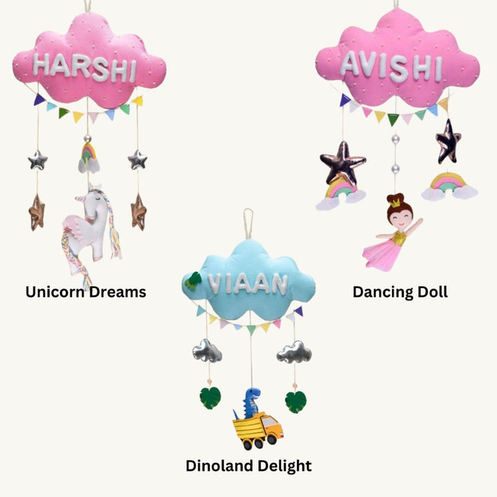 Junior Superhero Series Personalised Cloud Hanging