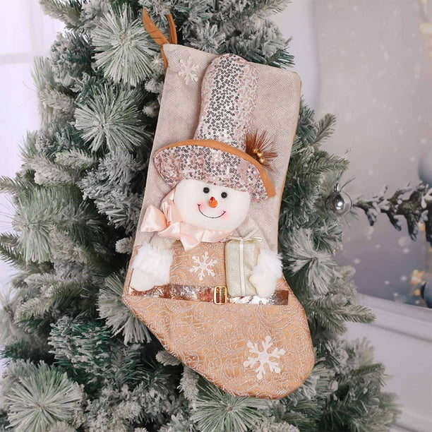 Blush & Gold Wonderland Stockings- Set of 2