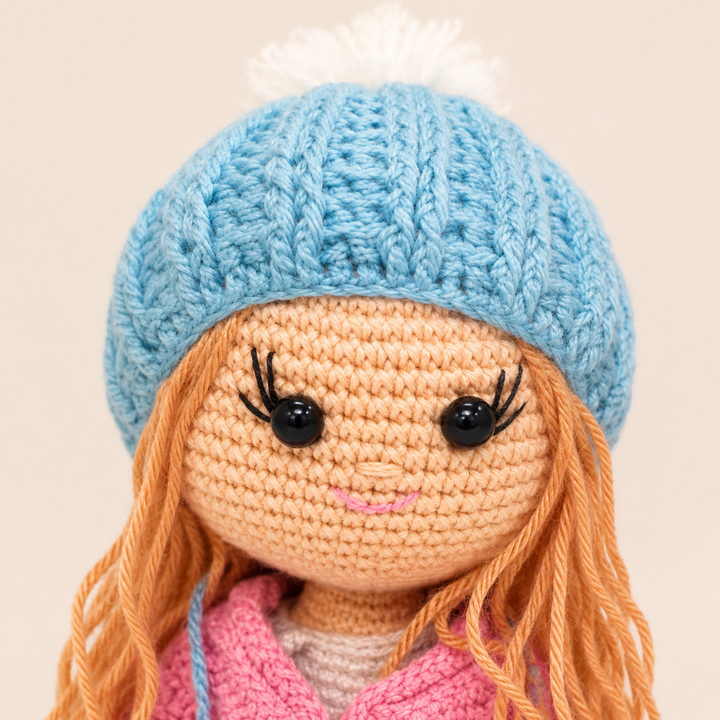 Crochet Doll - Beanie Bloom