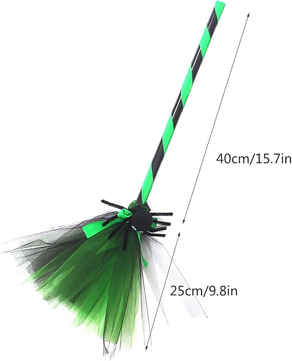 Wicked Witch Broom – Poison Mist (Green)
