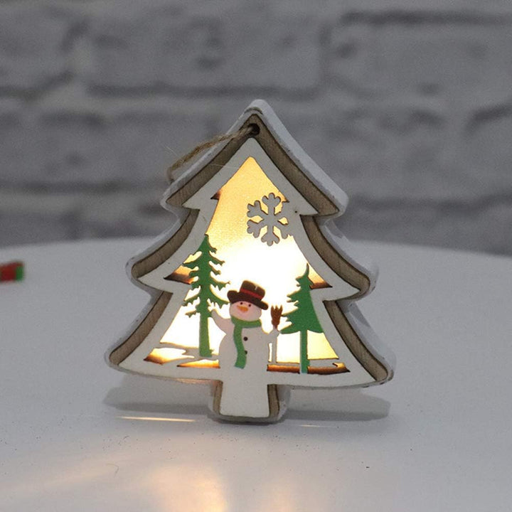 Babble Wrap Pearl Light Charm- Snowman