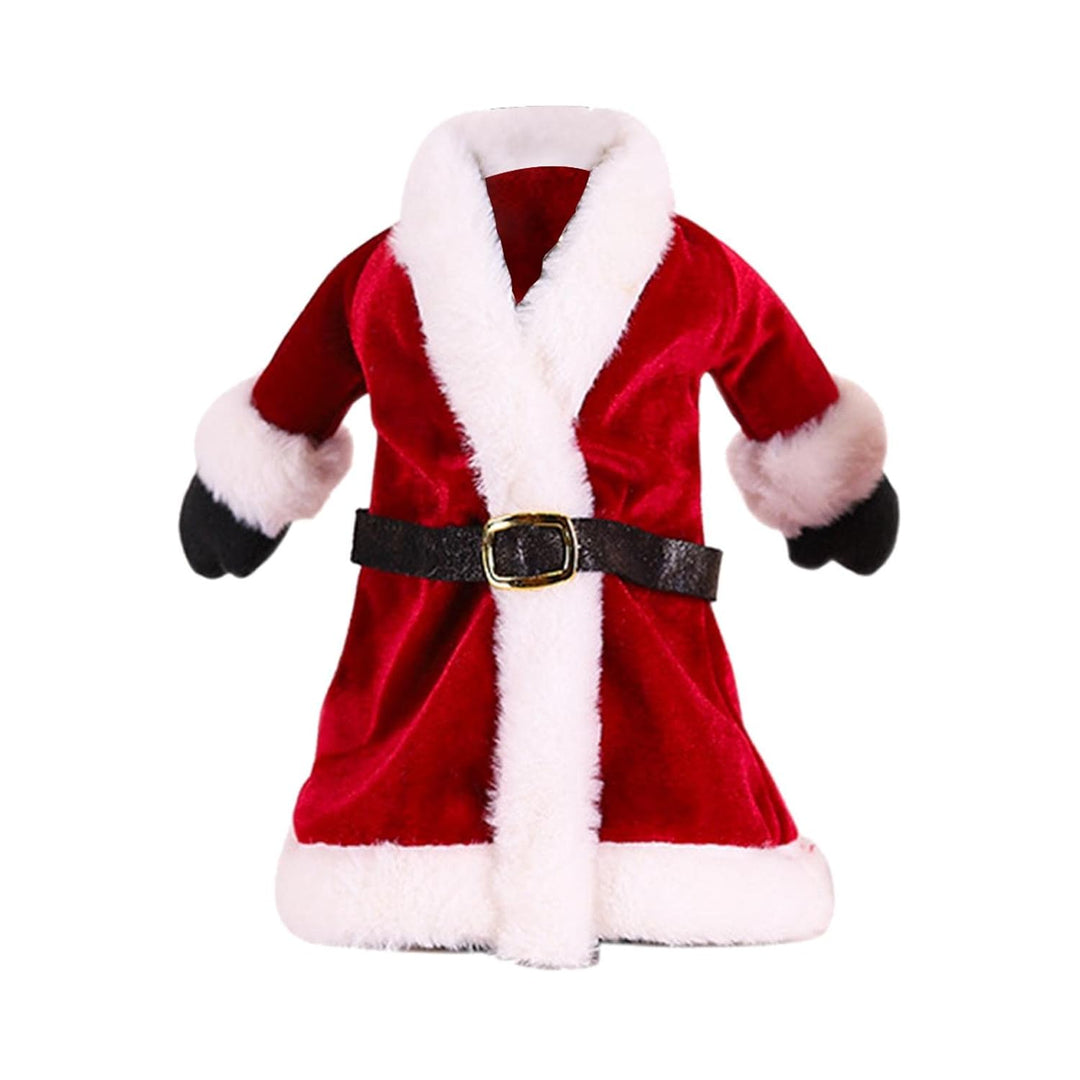 Mr & Mrs. Santa Wine Bottle Covers (Set of 2)