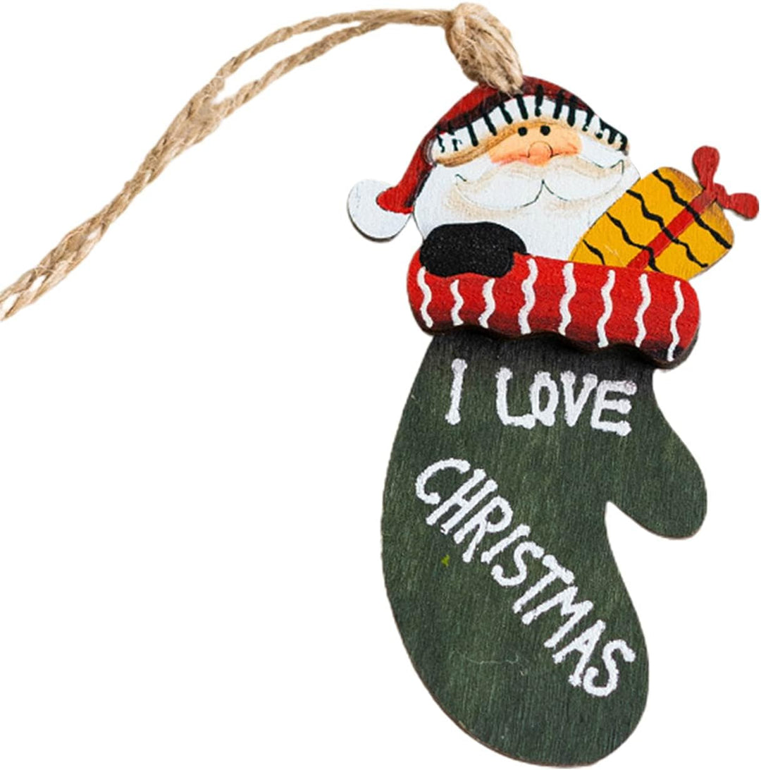 Babble Wrap Colourful Wonders of Christmas Ornaments- Peek-a-boo Santa