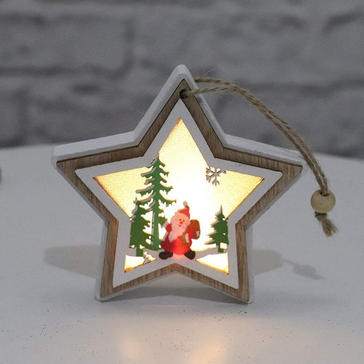 Babble Wrap Pearl Light Charm- Santa