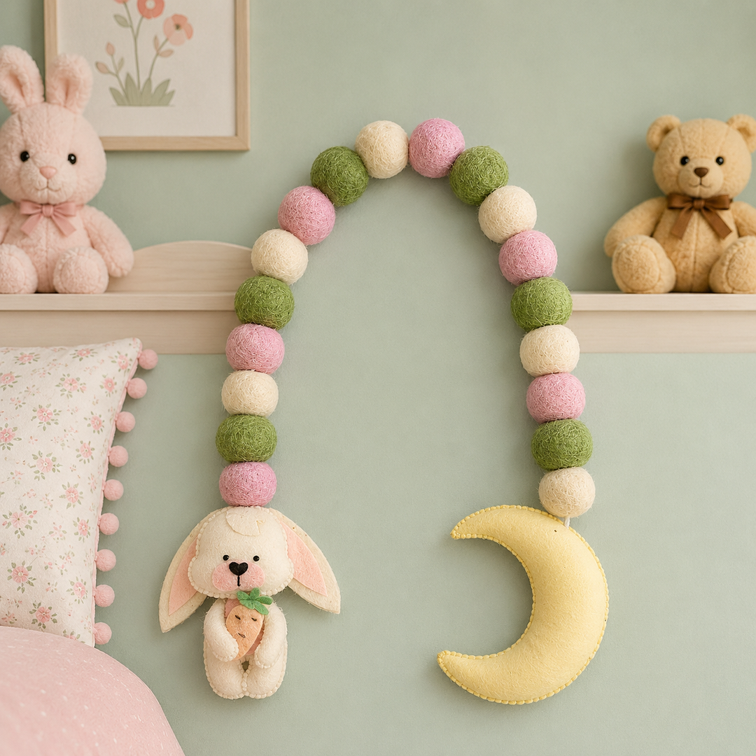 Curtain Tie - Bunny's Delight
