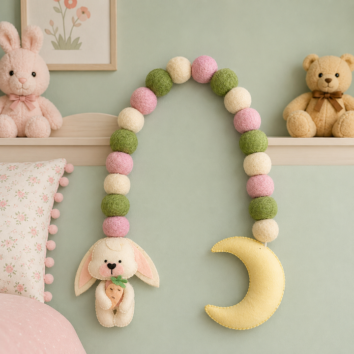Curtain Tie - Bunny's Delight
