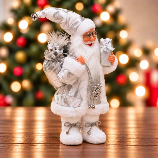 12 Inch Frosty Santa Décor