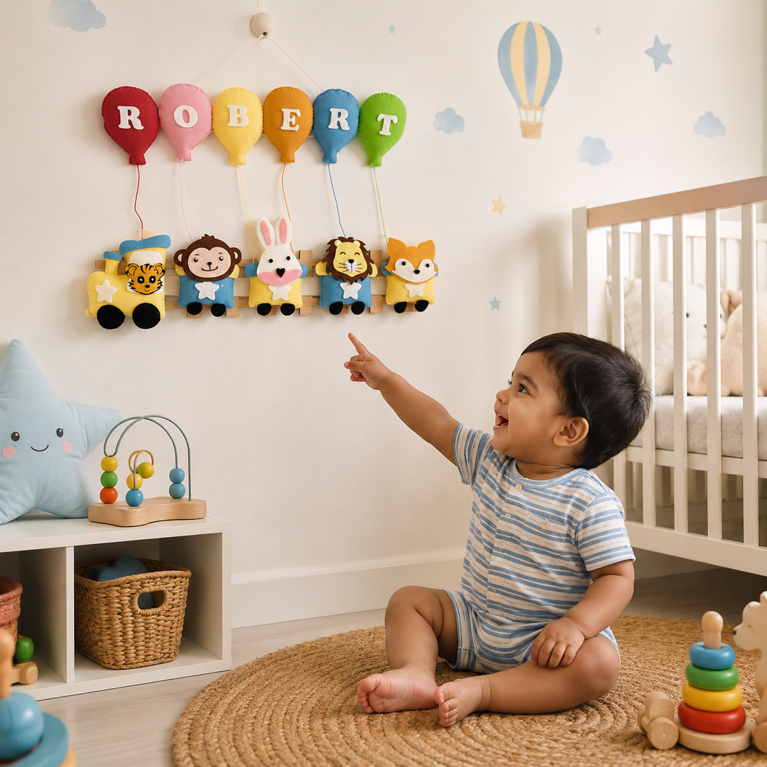 Babble Wrap Balloon Buddies Name Hanging