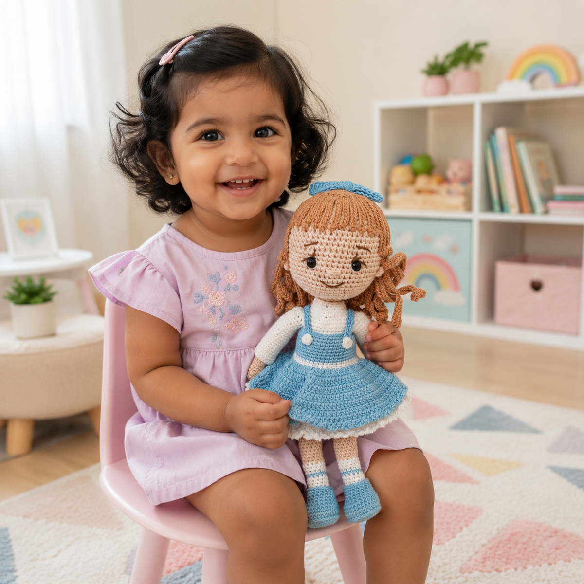 Crochet Doll - Bella Bluebell