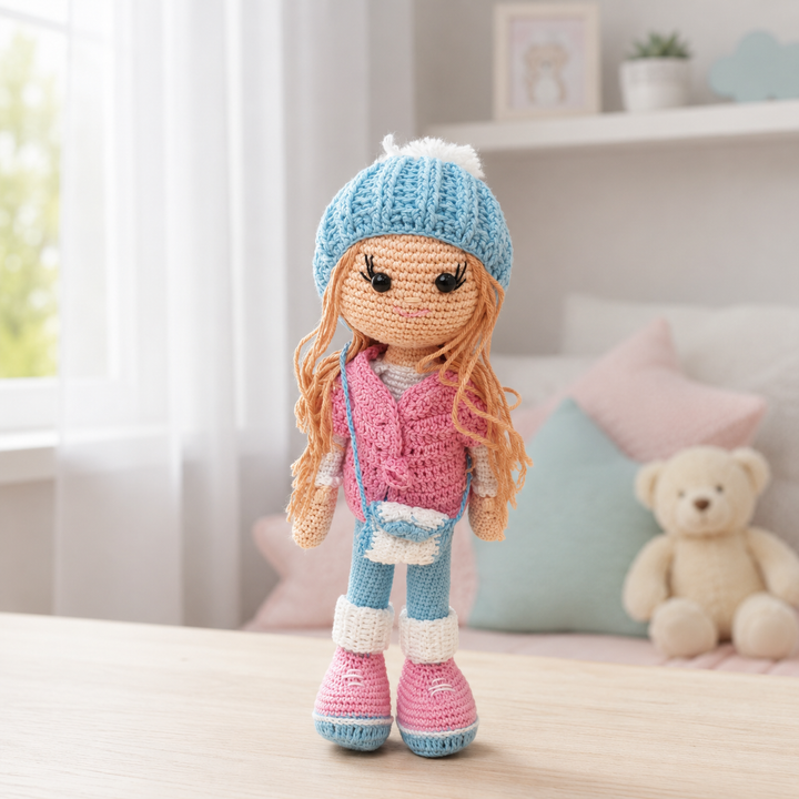 Crochet Doll - Beanie Bloom