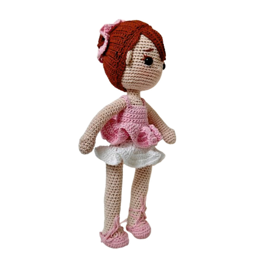 Crochet Toy- Rosy Twirl
