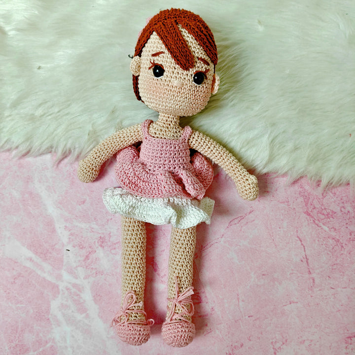 Crochet Toy- Rosy Twirl