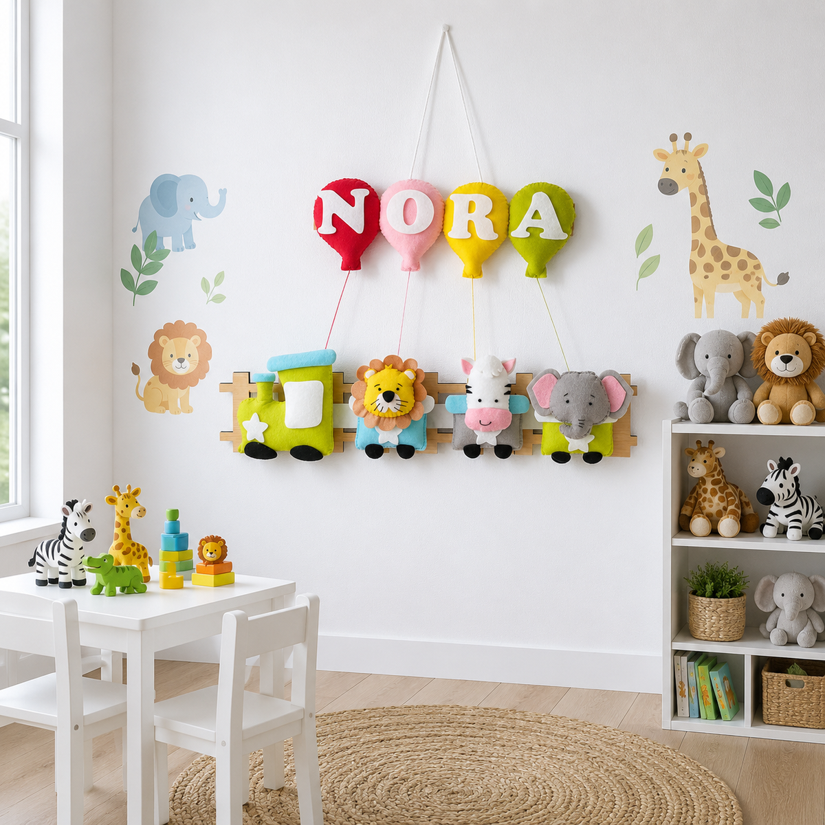 Babble Wrap Tiny Travelers   Name Hanging