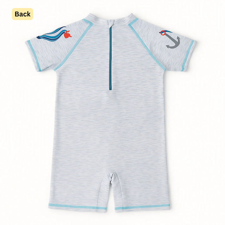 Captain Crabby’s Sea Voyage Swim Set with Cap