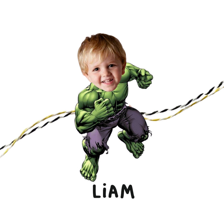 Babble Wrap Personalised Caricature Rakhi - Hulk