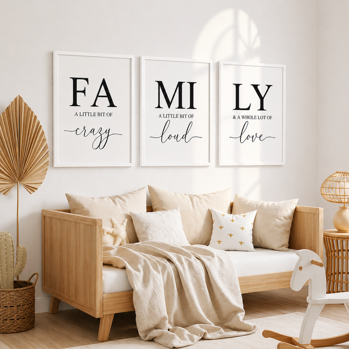 Birth Statistics Frame - Family Forever