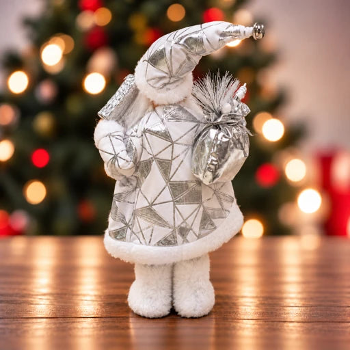 12 Inch Frosty Santa Décor