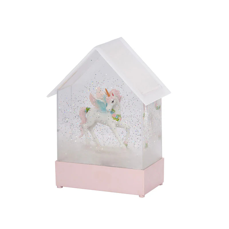 Babble Wrap Musical Snow House - Unicorn