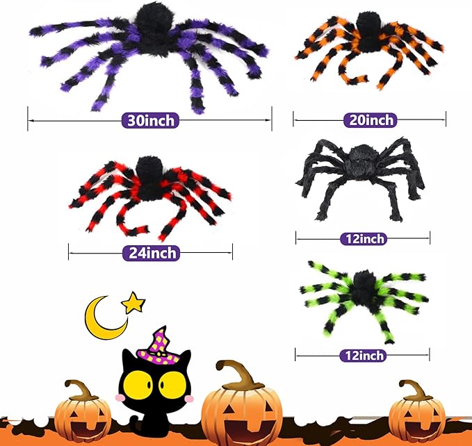 Haunted Tarantula – Pumpkin Orange