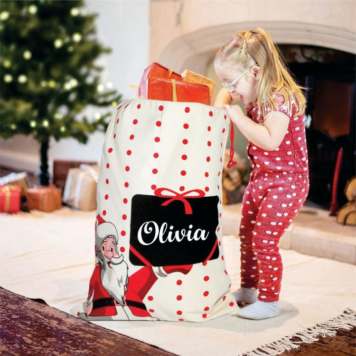 Babble Wrap Santa's Chalkboard Magic Sack