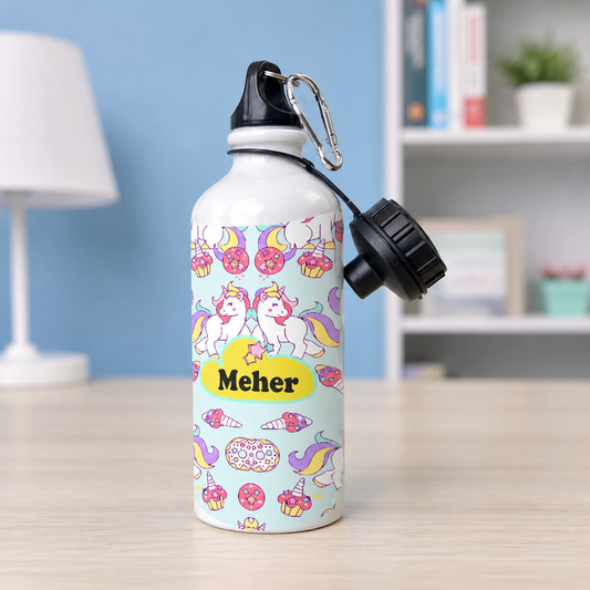Sipper Bottles - Shy Unicorn