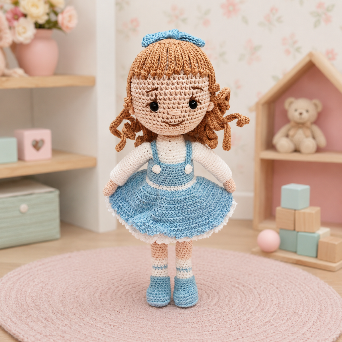 Crochet Doll - Bella Bluebell