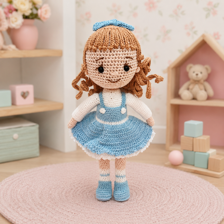 Crochet Doll - Bella Bluebell