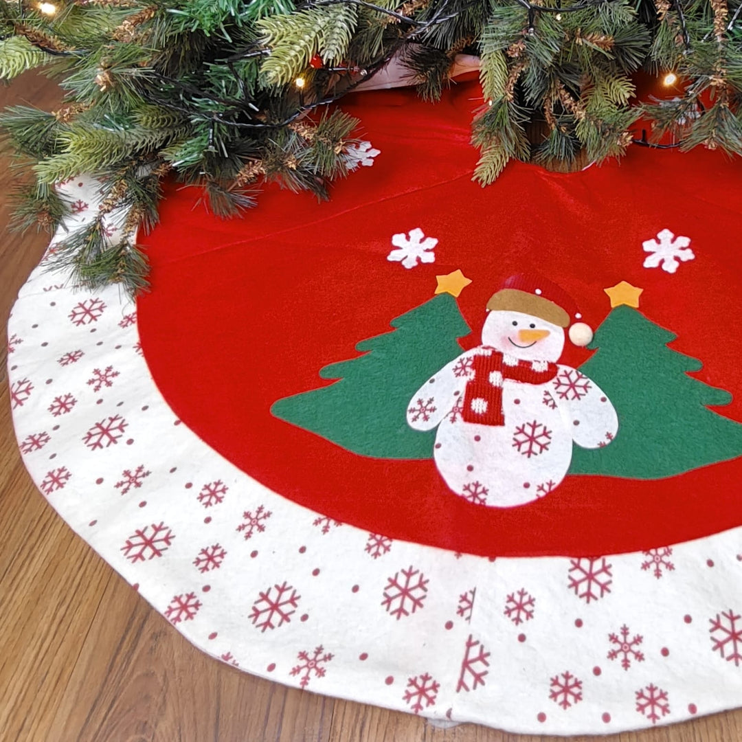 42'' Tree Skirt – Snowman Wonderland