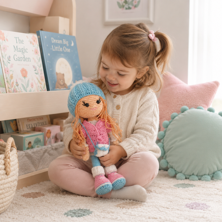 Crochet Doll - Beanie Bloom