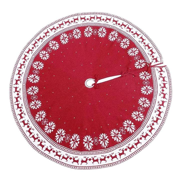 50'' Tree Skirt -to-Cape – Nordic Snowflakes