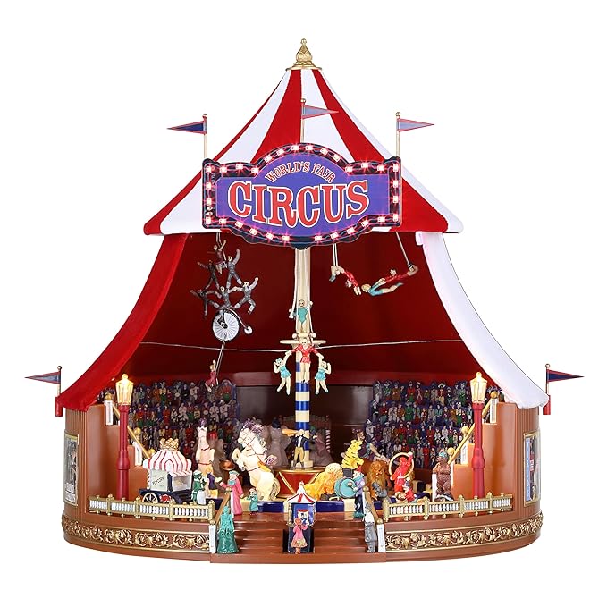 Mr. Christmas 12" Musical World's Fair Circus