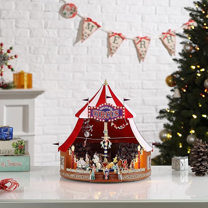 Mr. Christmas 12" Musical World's Fair Circus