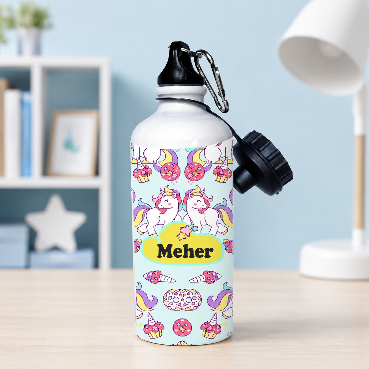 Sipper Bottles - Shy Unicorn