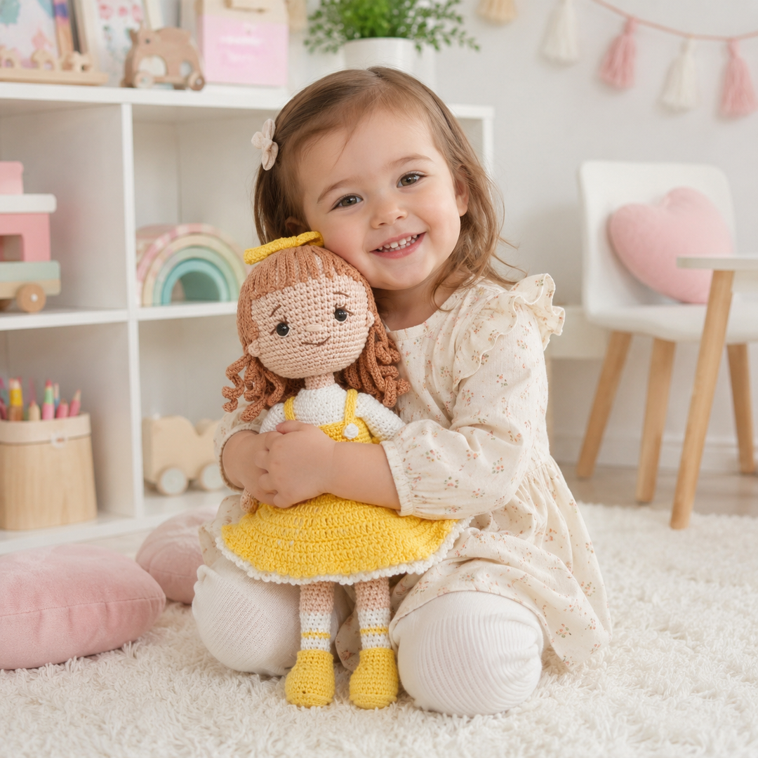 Crochet Doll - Buttercup Bella