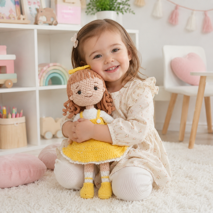 Crochet Doll - Buttercup Bella