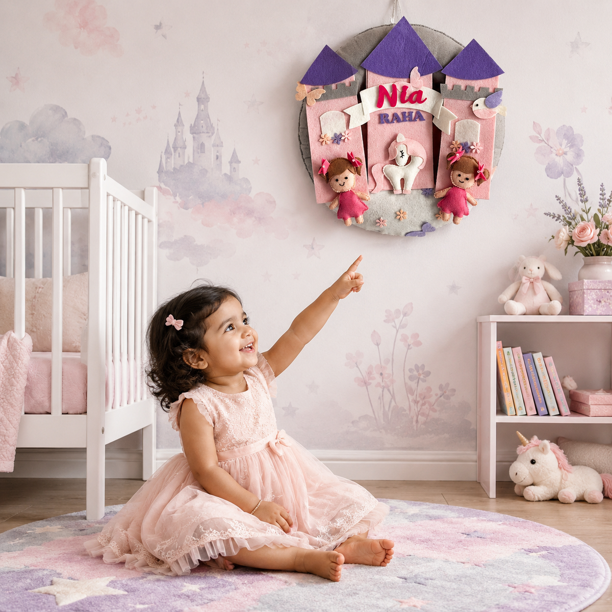 Babble Wrap Royal Castle Companions Name Hanging