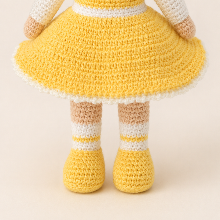 Crochet Doll - Buttercup Bella