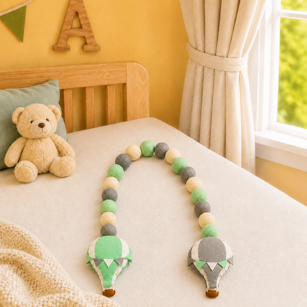 Curtain Tie - Hot Air Balloon Adventure