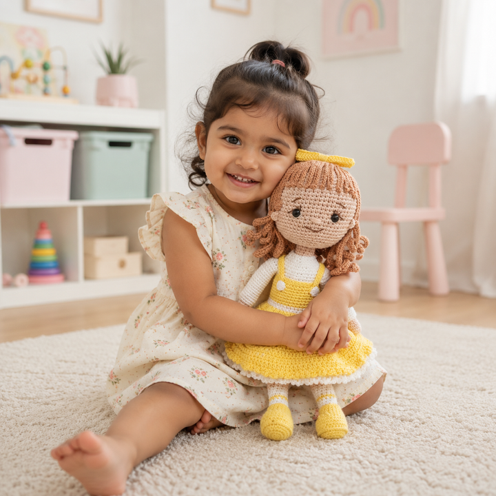 Crochet Doll - Buttercup Bella
