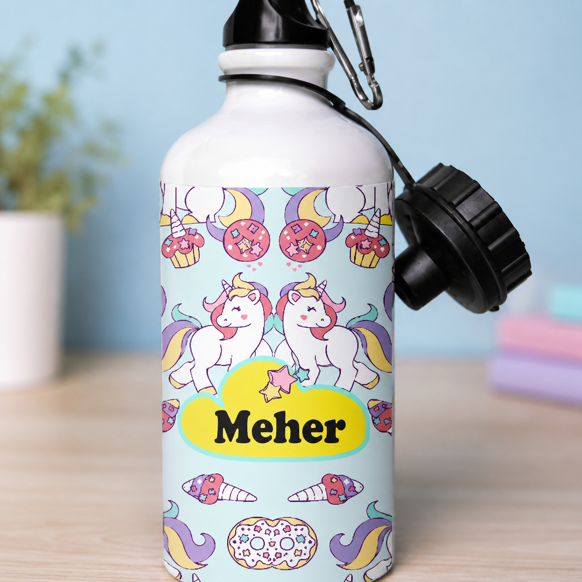 Sipper Bottles - Shy Unicorn