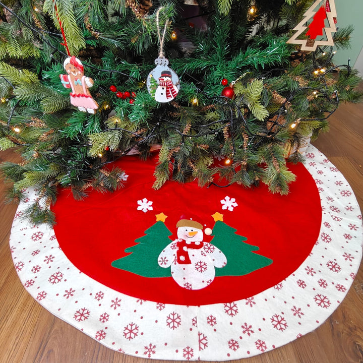 42'' Tree Skirt – Snowman Wonderland