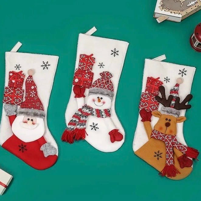 Babble Wrap Surprise Wishes Stocking (Snowman)