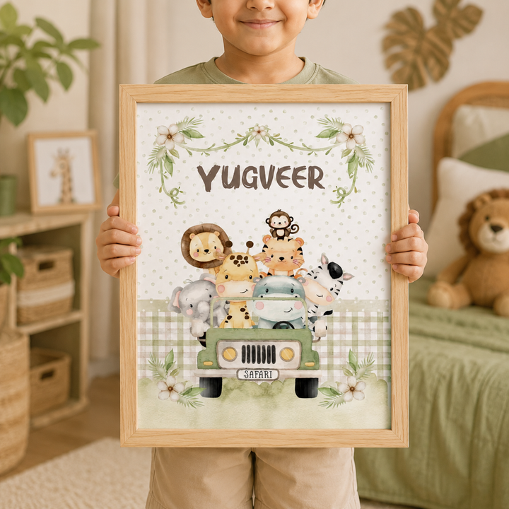 Wall Frame - Animal Adventure