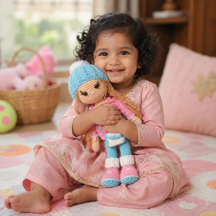 Crochet Doll - Beanie Bloom