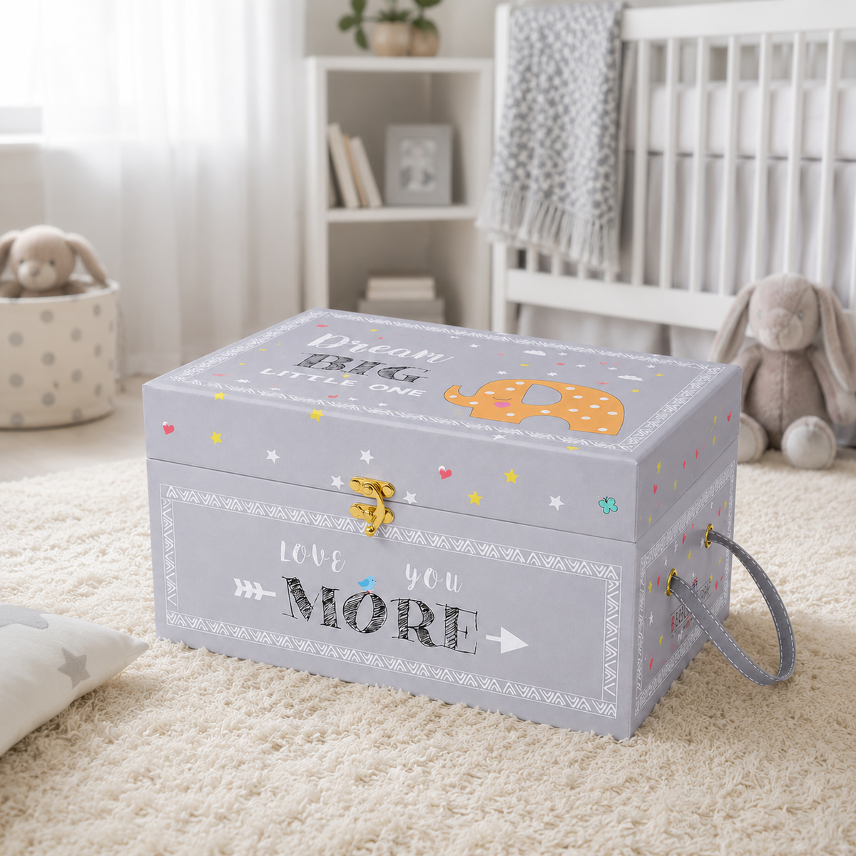 The Neutral Grey Dream Big 'Lil One Trunk