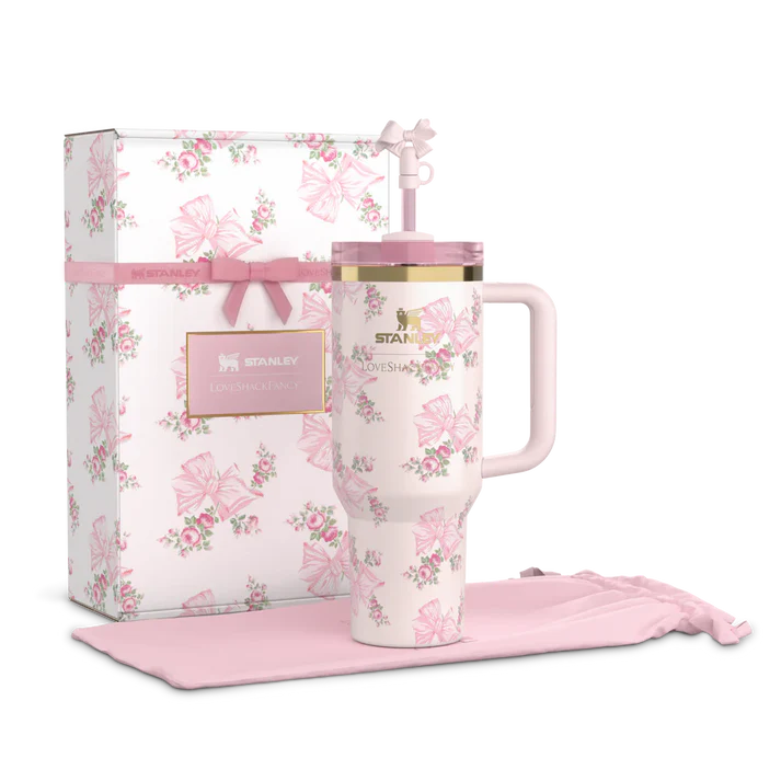 Limited Edition Stanley × Rosa Beaux Blue  - Blossom Belle- 40oz