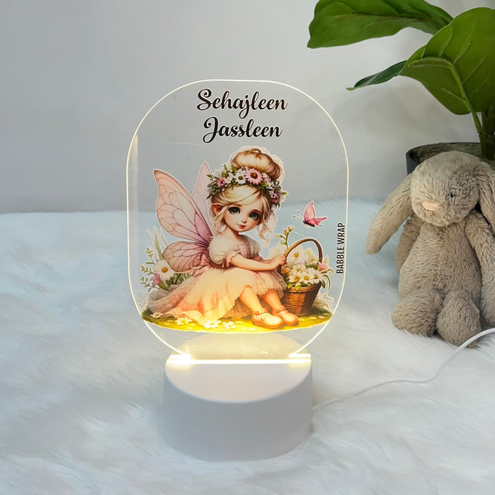 Acrylic LED Night Lamp - Glimmering Fairy Glow